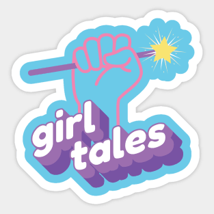 Girl Tales Cover Art Sticker